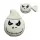 Tároló tégely 12cm halloweenre - Szellemes