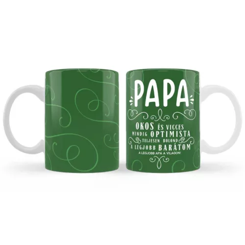 Bögre 3 dl - Papa okos