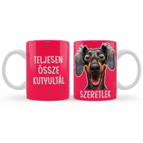 Bögre 3dl - Teljesen Össze Kutyultál Tacskós