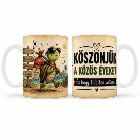   Munkahelyi Búcsúztató Bögre – Köszönjük a Közös Éveket – 