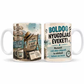   Nyugdíjas Bögre – Boldog Nyugdíjas Éveket! Mostantól Csak Akkor Dolgozok…