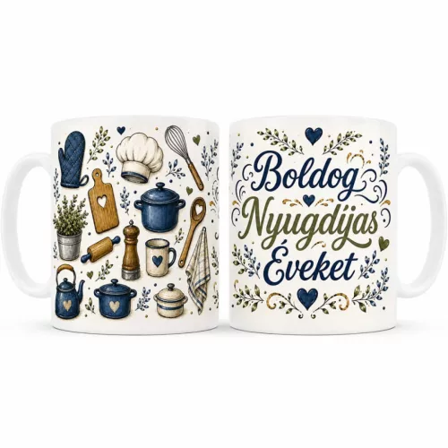  Bögre 3 dl - Boldog Nyugdíjas Éveket