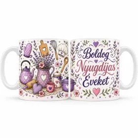Bögre 3 dl - Boldog Nyugdíjas Éveket Női 