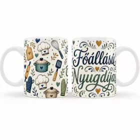  Bögre 3 dl - Főállású Nyugdíjas  Férfiaknak