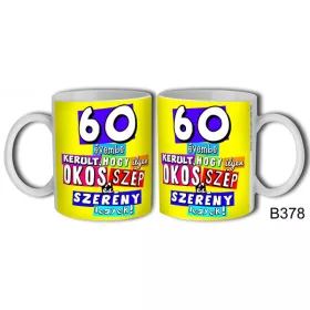 Bögre 60 évembe került... születésnapi bögre