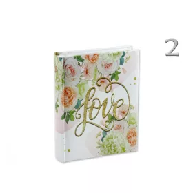Fényképalbum 200db 15x10cm-es képhez  Love 2 