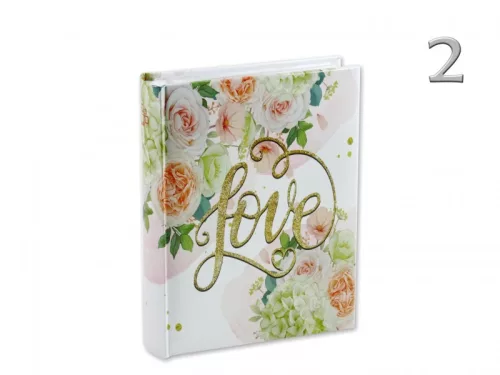 Fényképalbum 200db 15x10cm-es képhez  Love 2 