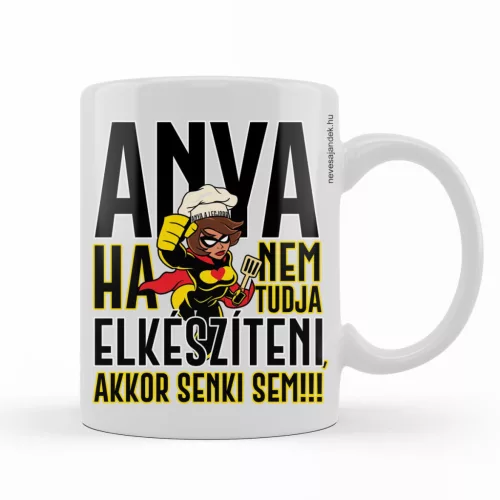 Kávés bögre - Ha anya nem tudja elkészíten..