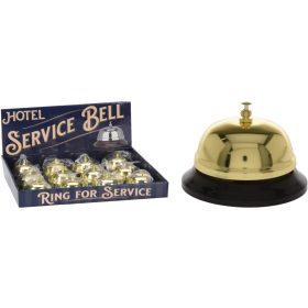 Arany szervizcsengő – 85×60 mm