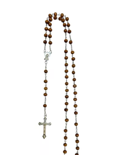 Rózsafüzér fa fekete  40-45cm