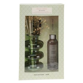   Dekorációs diffúzor friss fűszernövény illatú 85x150mm 200ml