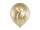 Latex lufi arany 70-es  30cm  6db