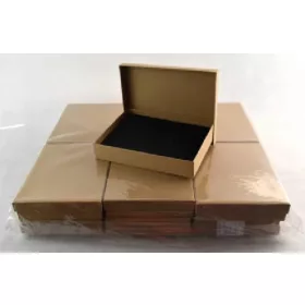 Ékszerdoboz 12x16cm papír barna db