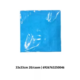 Papír szalvéta 2 részes 20db-os 33x33cm középkék