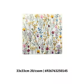 Papír szalvéta 2 részes 20db-os 33x33cm  tarka