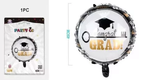 Lufi "Congrat Grad" felirattal 45 cm 