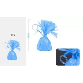 Lufi nehezék 6,5x12 cm kék dekorációs súly