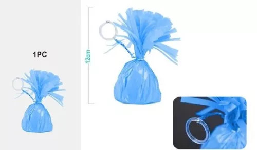 Lufi nehezék 6,5x12 cm kék dekorációs súly