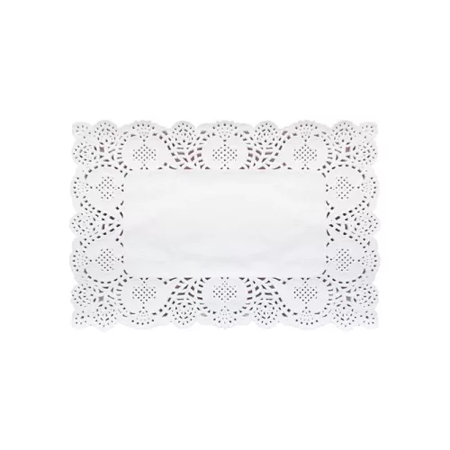 Tortaalátét csipke téglalap 32x45cm 12db