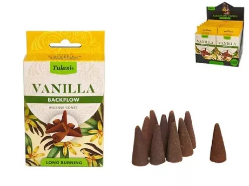 Füstölő kúp vanília 10-os
