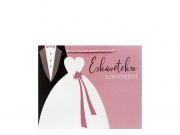 Dísztasak fekvő Esküvő M  18x10x23cm