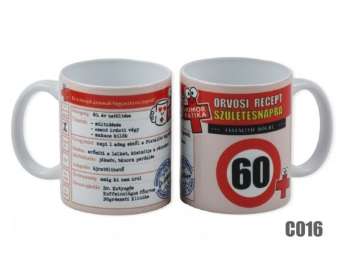 Bögre Recept 60. Szülinapra 3dl
