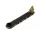 Mosolygó Buddha füstölőtartó arany-fekete – 22 cm