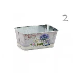   Kaspó szögletes levendulás 14x9,5x6,5 cm Jadrin felirattal 2.