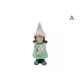 Levendula figura lány 12cm polirezin