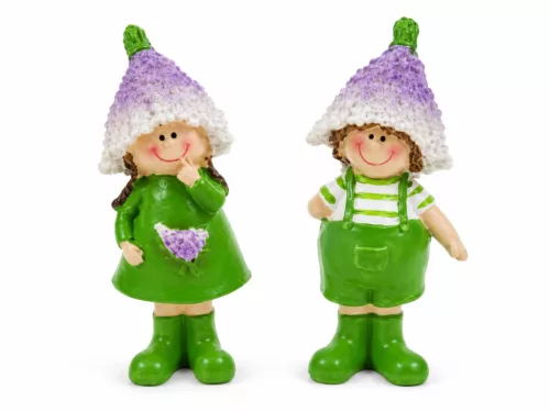 Levendula figura fiú vagy lány 11 cm 2 féle válaszható/db