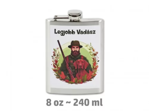 Flaska Legjobb vadász 240 ml 10x3x17 cm
