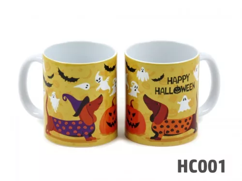 Halloween bögre tacskós 3dl 