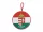 Edényalátét Címerrel és Hungary felirattal 17x19 cm