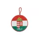 Edényalátét Címerrel és Hungary felirattal 17x19 cm