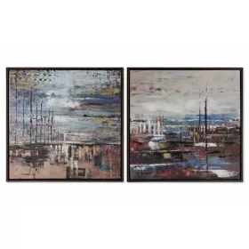 Kép kikötő vászon 63x63cm választható