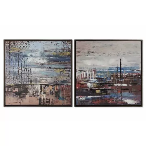 Kép kikötő vászon 63x63cm választható