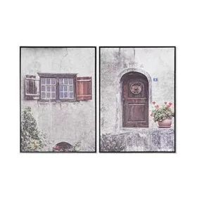   Kép vászon polisztirol 50x2,8x70cm szürke bézs 2 féle választható