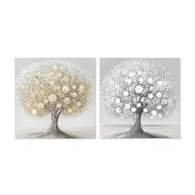 Kép fa vászon 60x2,8x60cm arany vagy ezüst választható
