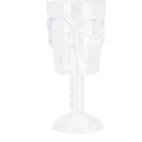 Pohár boros koponya formájú átlátszó  350 ml