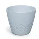 Virágcserép Areco 138x115 mm világos szürke Prosperplast