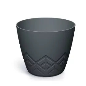 Virágcserép Areco 138x115 mm szén Prosperplast