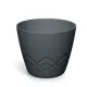 Virágcserép Areco 138x115 mm szén Prosperplast