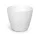 Virágcserép Areco 138x115 mm Fehér Prosperplast