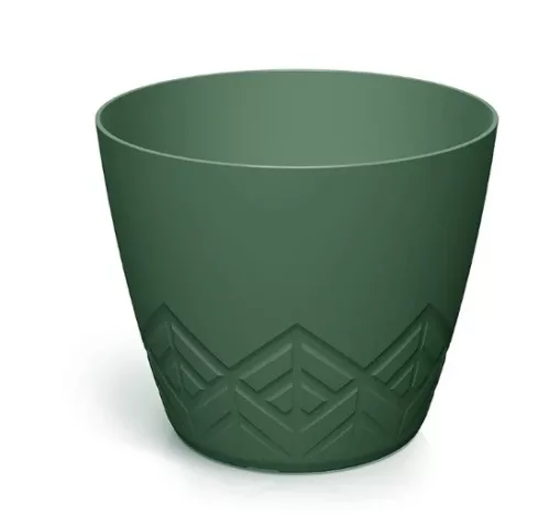 Virágcserép Areco 158x132 mm fenyőzöld Prosperplast