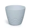 Virágcserép Areco 158x132 mm világos szürke Prosperplast