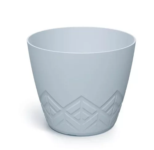 Virágcserép Areco 158x132 mm világos szürke Prosperplast