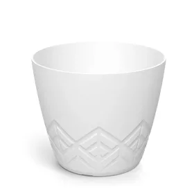 Virágcserép Areco 158x132 mm fehér Prosperplast