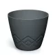 Virágcserép Areco 295x246 mm szén Prosperplast