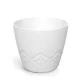 Virágcserép Areco 295x246 mm fehér Prosperplast