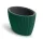 Virágcserép Oro Oval 595x395 mm fenyőzöld Prosperplast